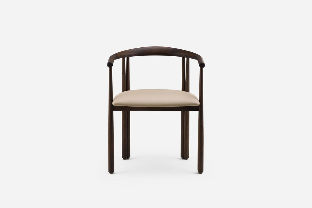 BLACK OILED WALNUT & DUNE LEATHER