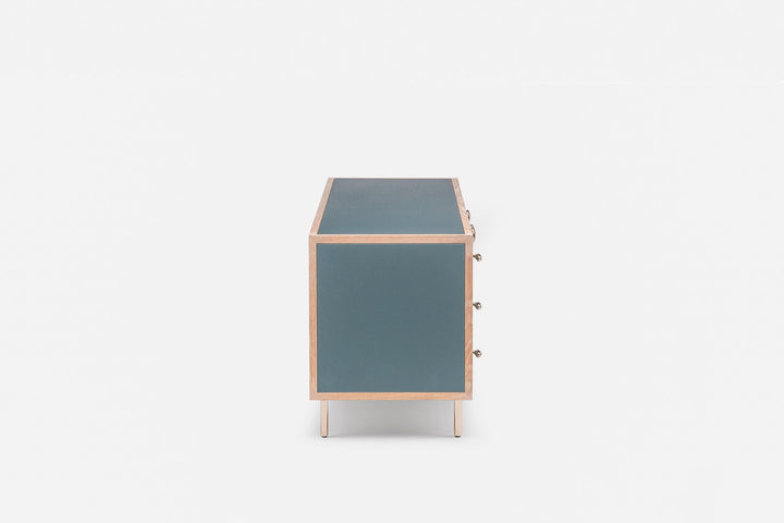 WHITE OILED OAK & BAY GLOSS HDF