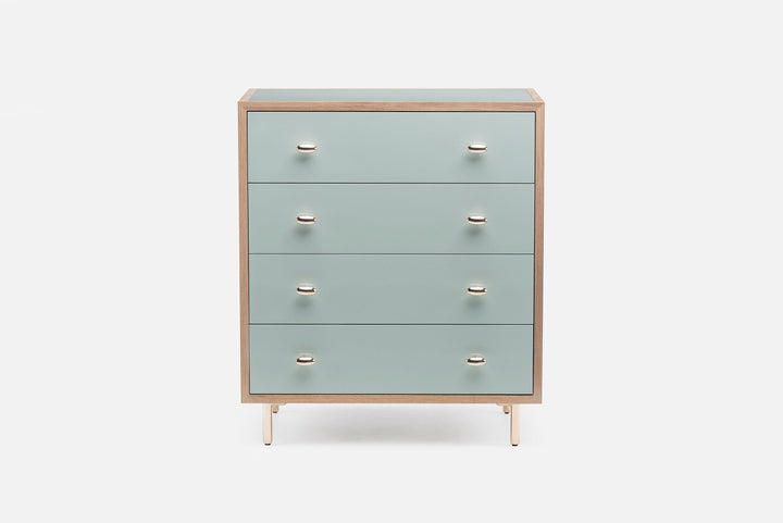 WHITE OILED OAK & LAGOON GLOSS HDF