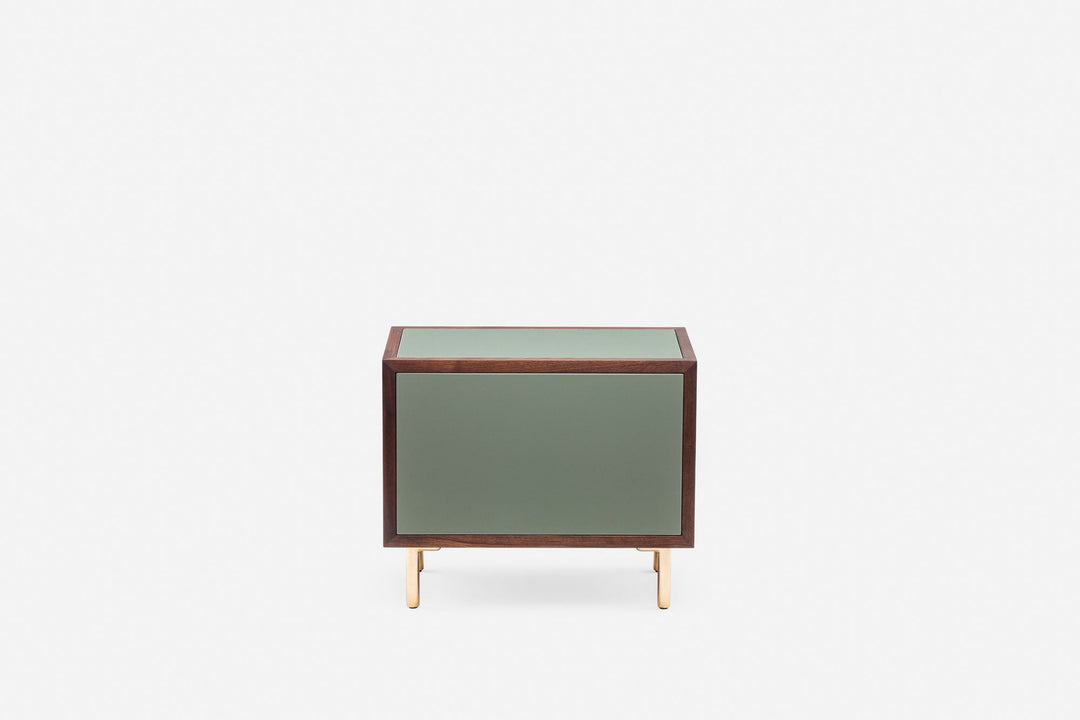 BLACK OILED WALNUT & COVE GLOSS HDF