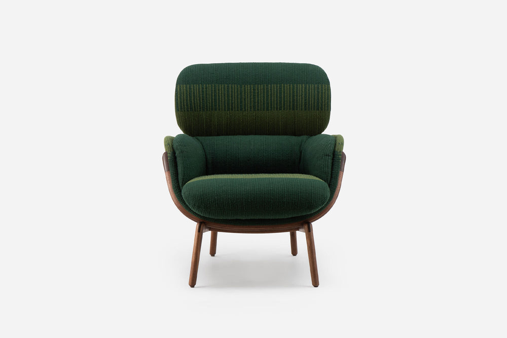 DANISH OILED WALNUT & MANTA LIDO VERDE ESCURO / VERDE TROPA