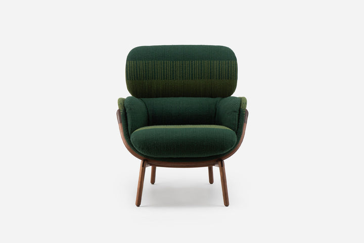 DANISH OILED WALNUT & MANTA LIDO VERDE ESCURO / VERDE TROPA