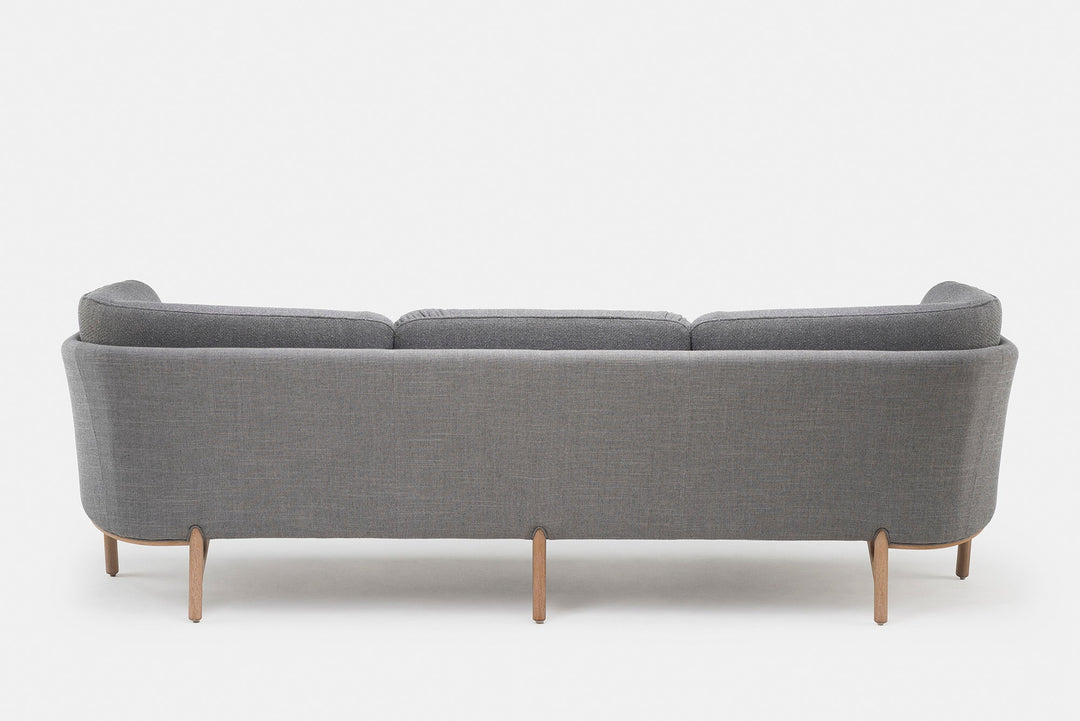 WHITE OILED OAK & SUNNIVA 2 242 (SHELL) & PILOT 132 (CUSHIONS). (MODEL: L)