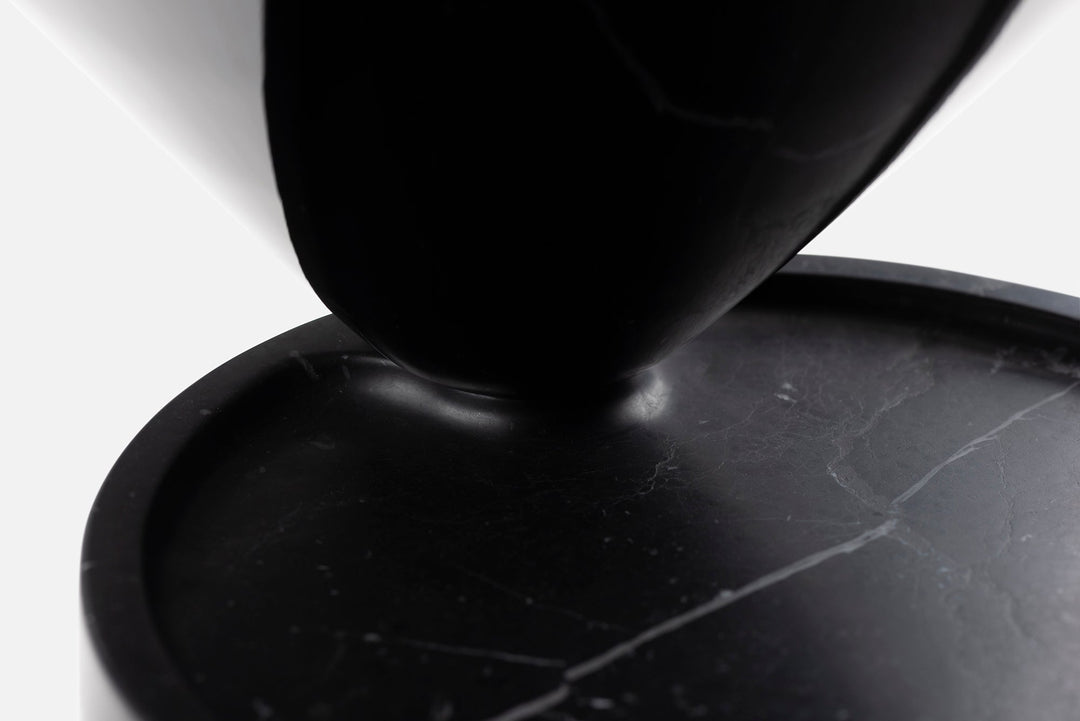 BLACK MARQUINA MARBLE & BLACK GLOSS HDF