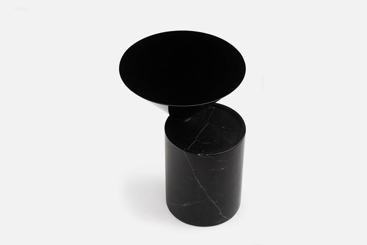 BLACK MARQUINA MARBLE & BLACK GLOSS HDF