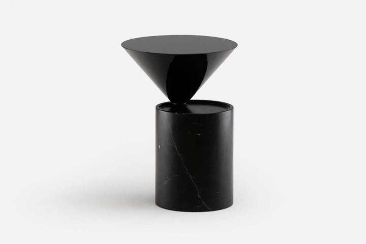 BLACK MARQUINA MARBLE & BLACK GLOSS HDF