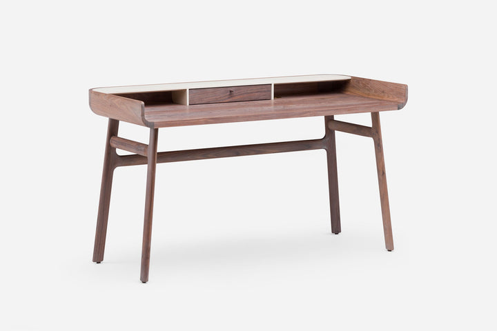 WHITE OILED WALNUT & BONE SATIN MATTE HDF