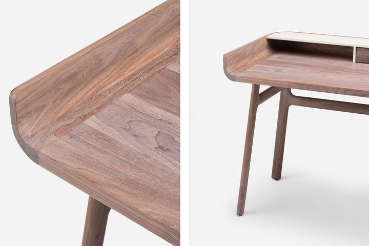 WHITE OILED WALNUT & BONE SATIN MATTE HDF