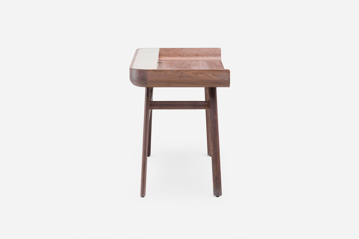 WHITE OILED WALNUT & BONE SATIN MATTE HDF