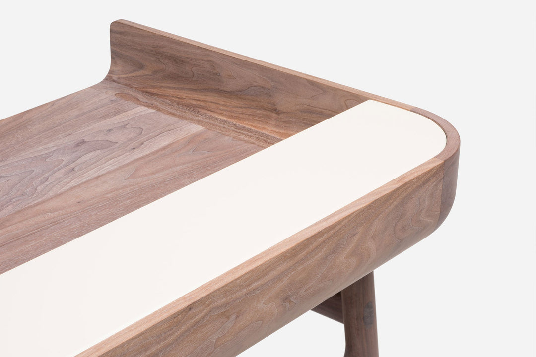 WHITE OILED WALNUT & BONE SATIN MATTE HDF