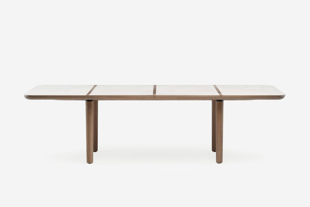 OXIDISED OAK & ATAIJA CREME LIMESTONE