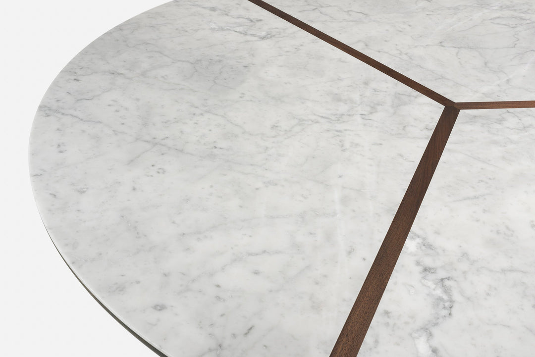 BLACK OILED WALNUT & CARRARA MARBLE