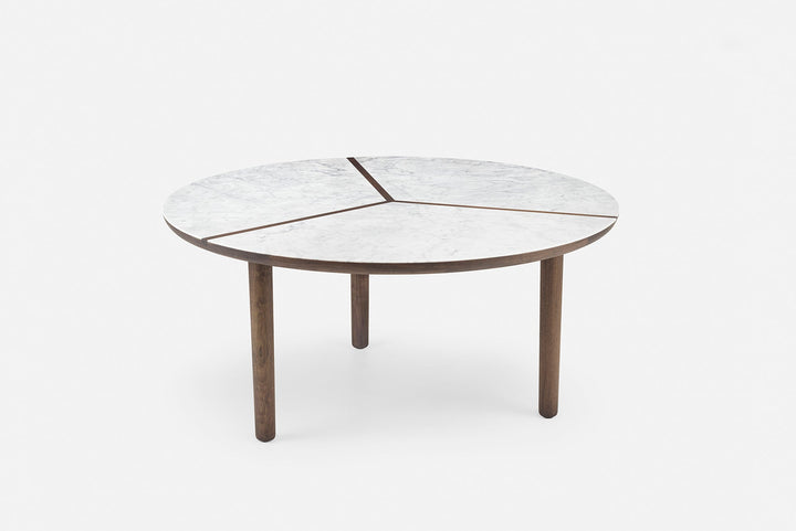 BLACK OILED WALNUT & CARRARA MARBLE