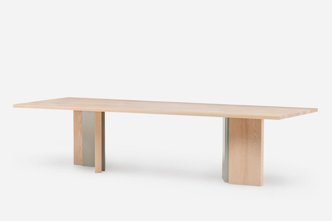 WHITE OILED ASH & FJORD PAINTED HDF (MODEL: L)