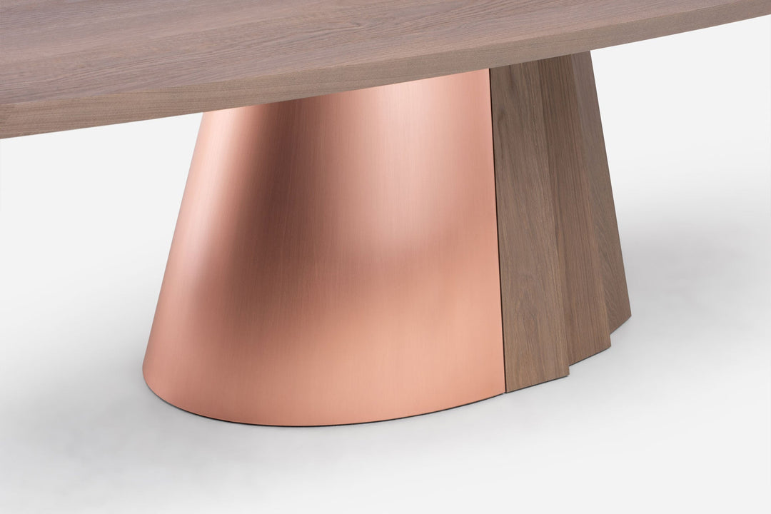 OXIDISED OAK & COPPER