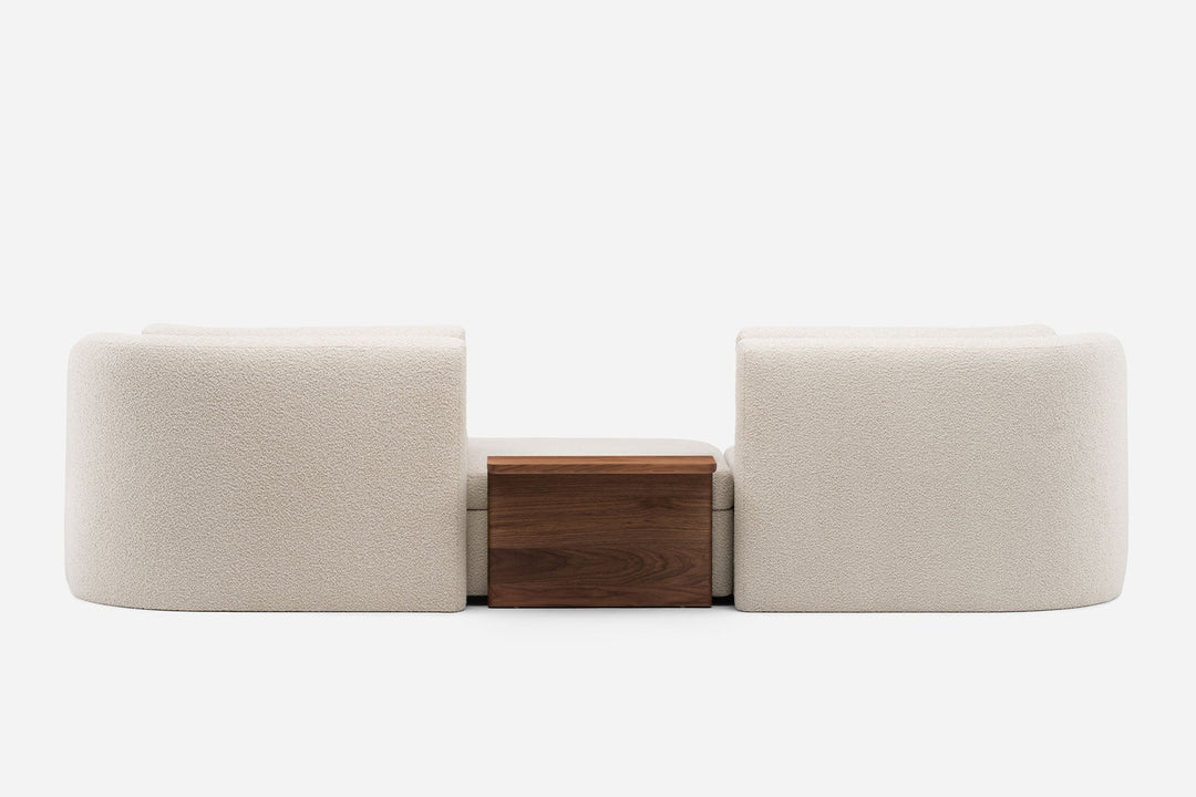 DANISH OILED WALNUT (MODEL: T - AS PART OF SOFA CONFIGURATION 182 06)