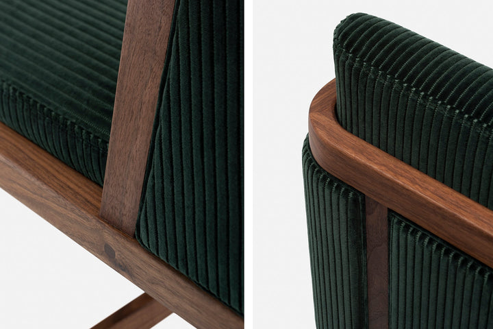 DANISH OILED WALNUT & PHLOX 983 (MODEL: P)