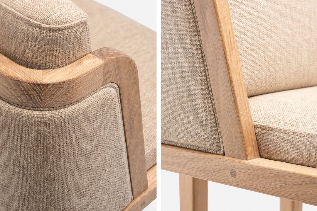 WHITE OILED OAK & CLAY 010 (MODEL: T)