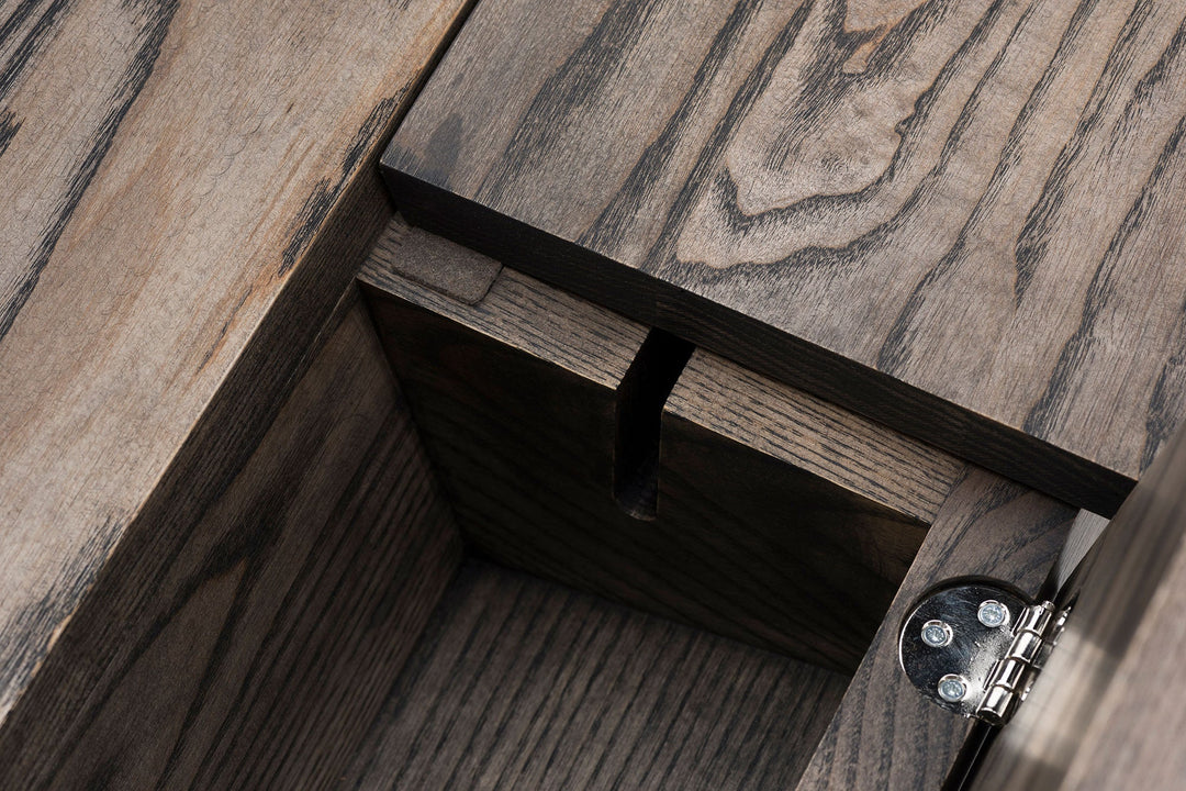 BLACK OILED ASH & CAST IRON