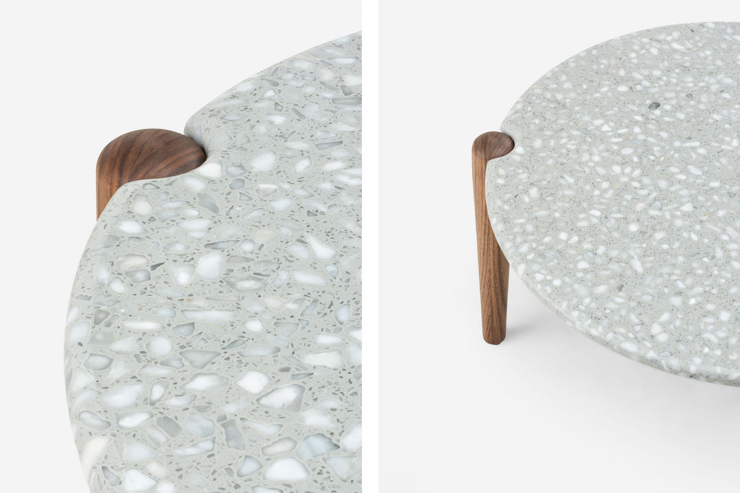 DANISH OILED WALNUT & CINZA TERRAZZO (MODEL: MM)