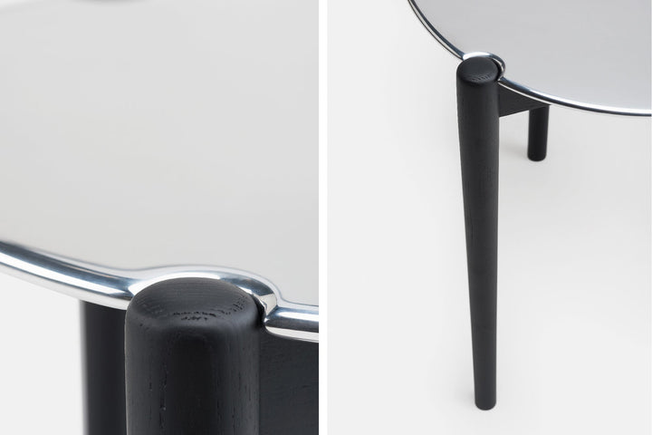 BLACK STAINED ASH & ALUMINIUM (MODEL:S)