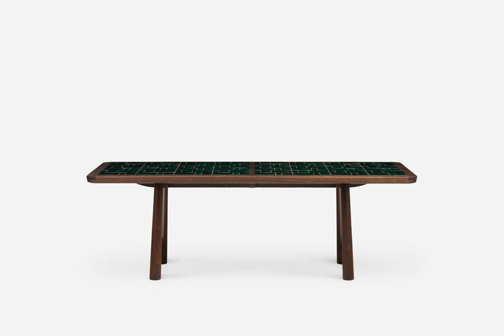 BLACK OILED WALNUT & GREEN TILE (MODEL: S)