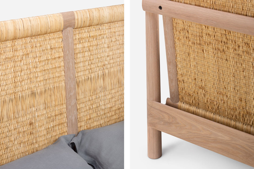 WHITE OILED OAK & JUNCO