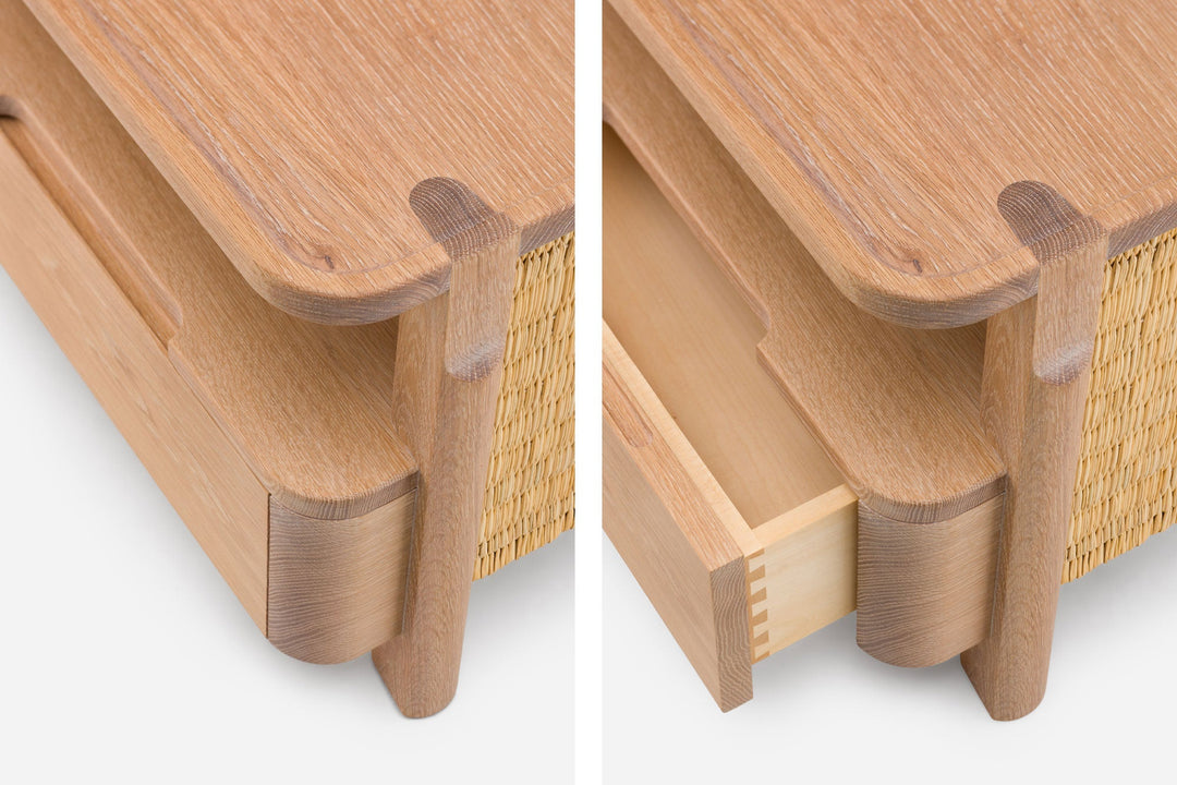 WHITE OILED OAK & JUNCO