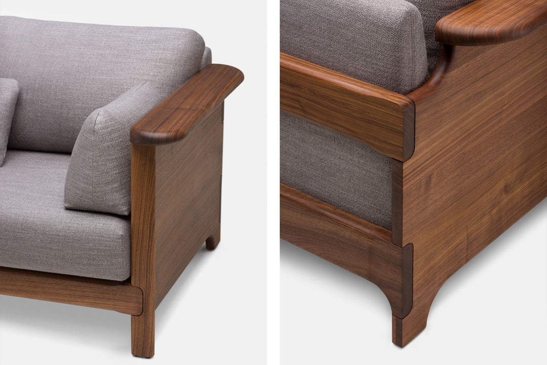 DANISH OILED WALNUT & BASE 007 (MODEL: L)