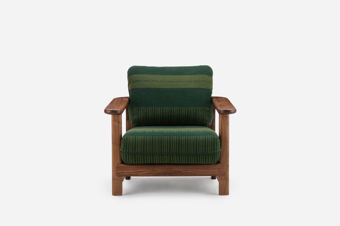 DANISH OILED WALNUT & MANTA LIDO VERDE ESCURO / VERDE TROPA