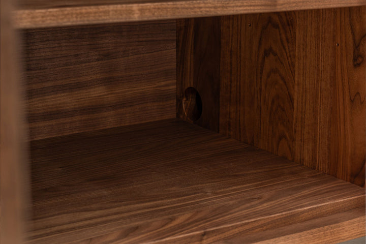 DANISH OILED WALNUT & GREY CERAMIC (MODEL: LF)