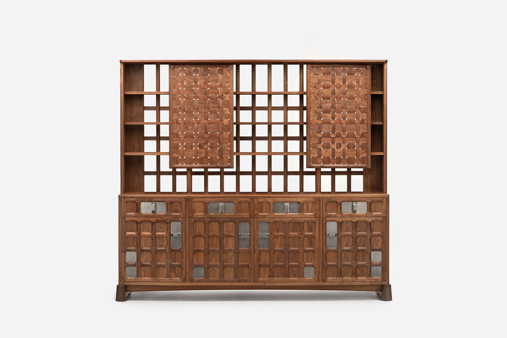 DANISH OILED WALNUT & GREY CERAMIC (MODEL: LF)