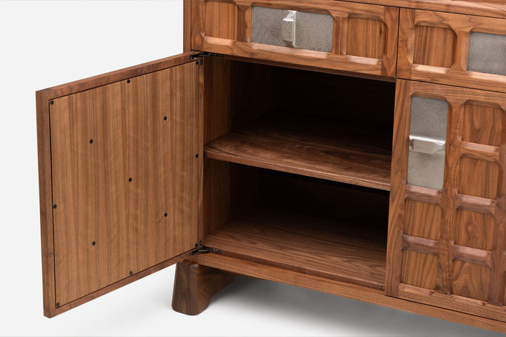 DANISH OILED WALNUT & GREY CERAMIC (MODEL: LSF)