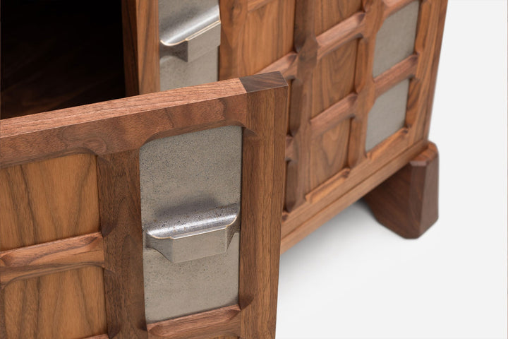 DANISH OILED WALNUT & GREY CERAMIC (MODEL: LSF)