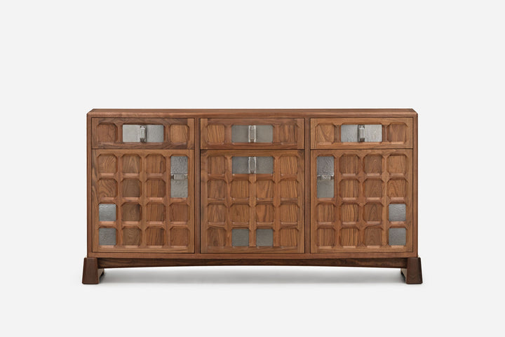 DANISH OILED WALNUT & GREY CERAMIC (MODEL: LMJ)