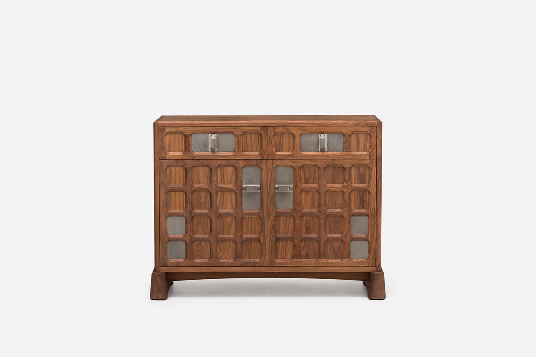 DANISH OILED WALNUT & GREY CERAMIC (MODEL: LSF)