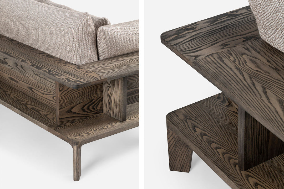 BLACK OILED ASH & SAFIRE 004 (MODEL: L)