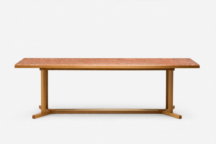 DANISH OILED OAK & ROSA NEGRAIS MARBLE