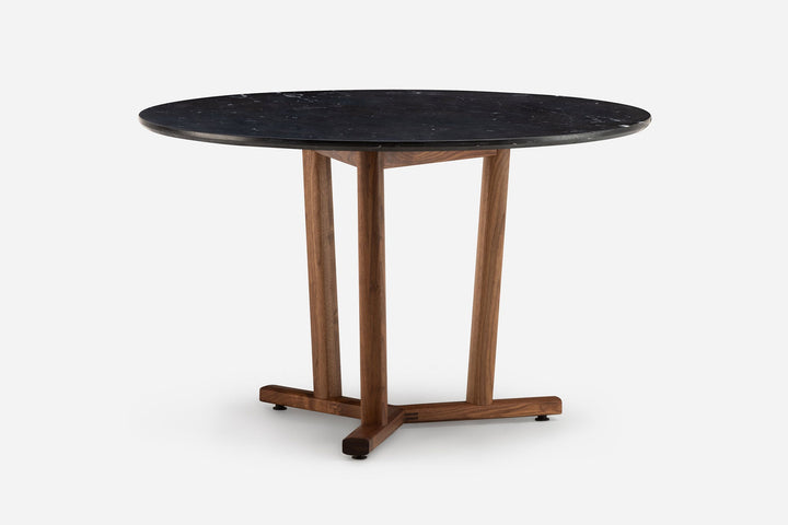 DANISH OILED WALNUT & BLACK MARQUINA MARBLE