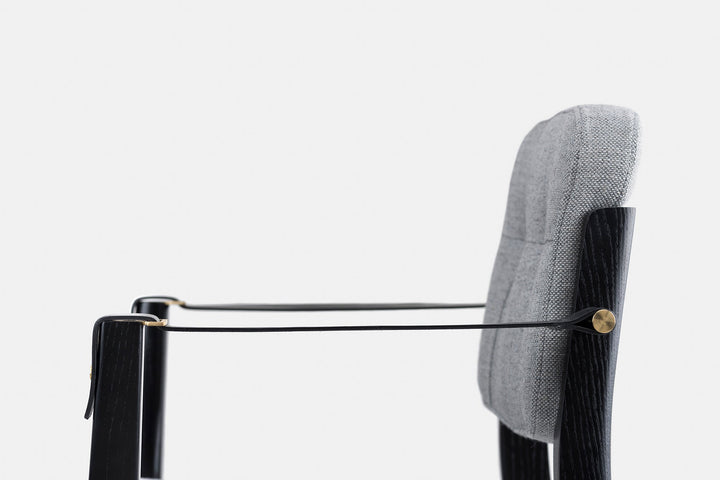 BLACK PAINTED ASH & SUNNIVA 2 242 & BLACK LEATHER STRAPS