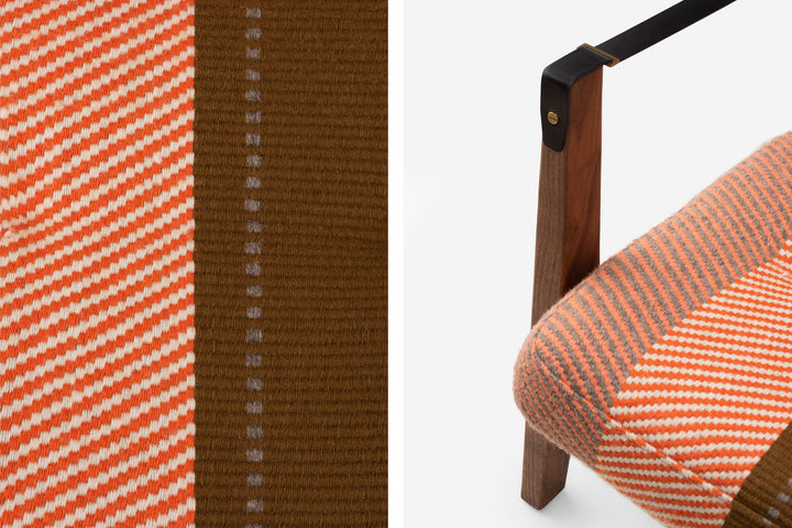 DANISH OILED WALNUT & MANTA ESPINHADA & BLACK LEATHER STRAPS