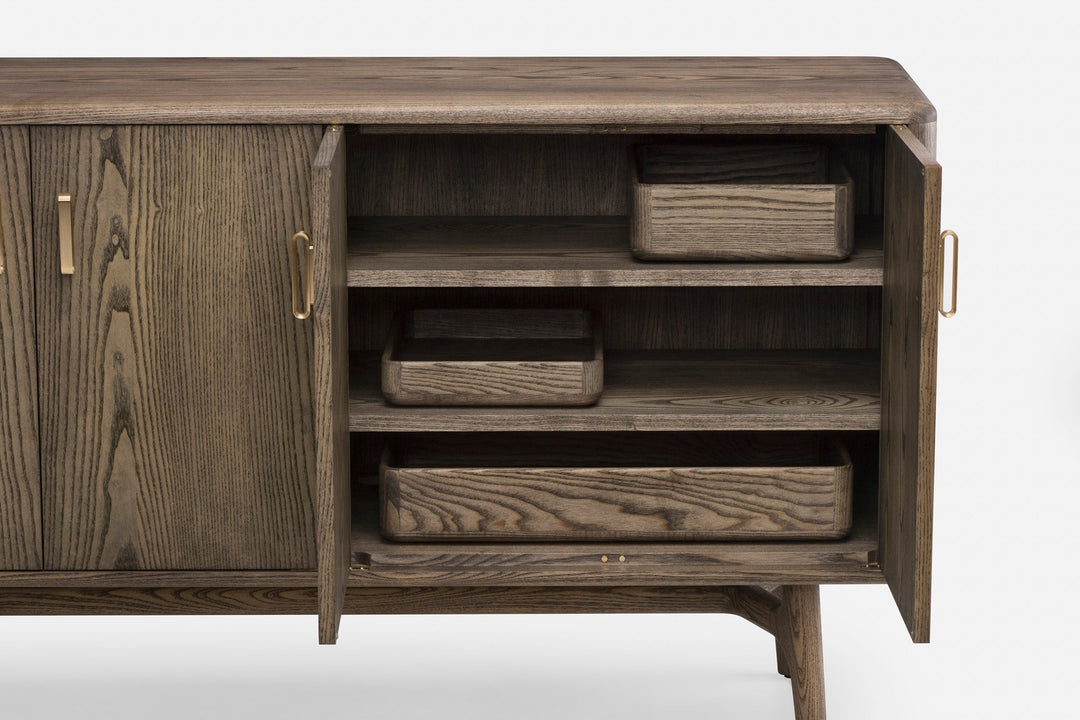 BLACK OILED ASH (+ OPTIONAL TRAYS)