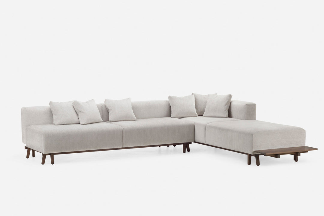 BLACK OILED WALNUT & STEP 005 (+ OPTIONAL TABLE)