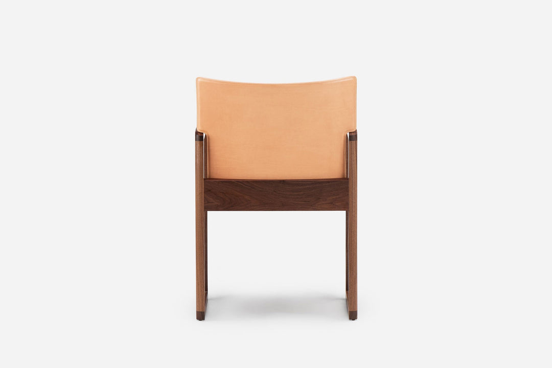 DANISH OILED WALNUT & NATURAL LEATHER