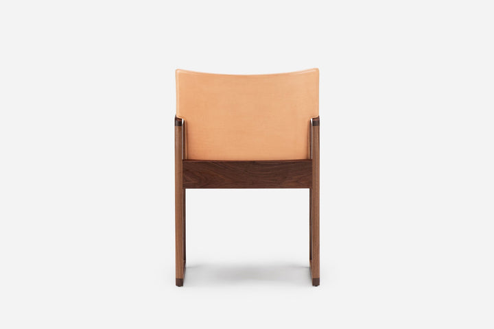 DANISH OILED WALNUT & NATURAL LEATHER