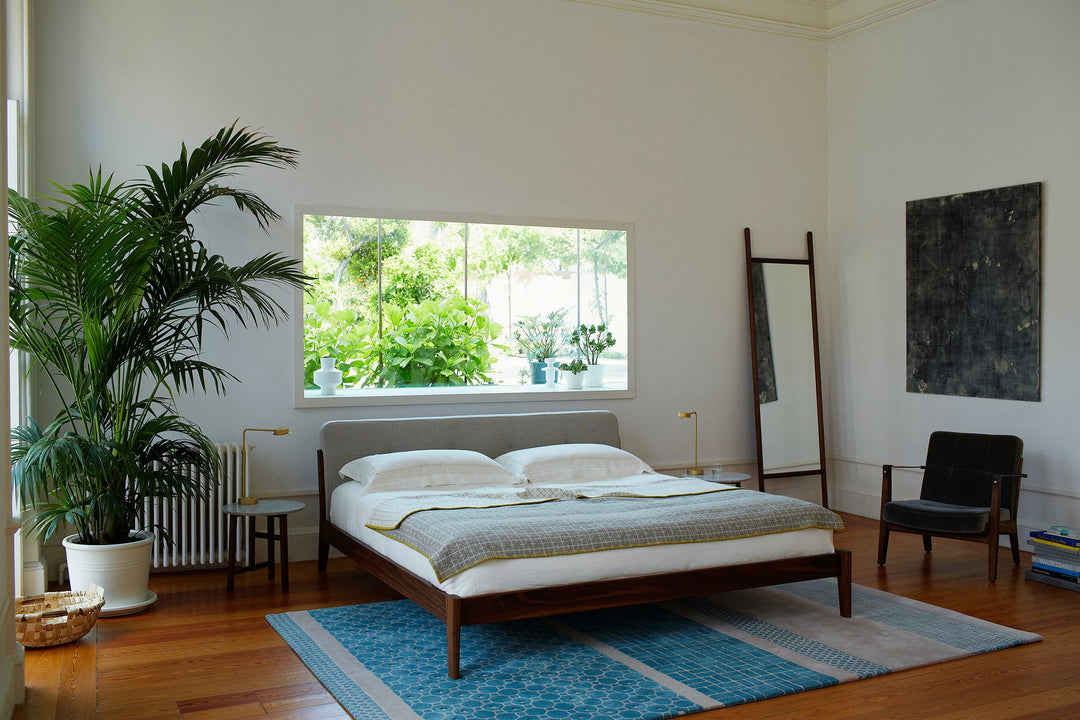 DANISH OILED WALNUT & CARRARA MARBLE (+ CAPO BED, CAPO LOUNGE ARMCHAIR AND EXTEND MIRROR)