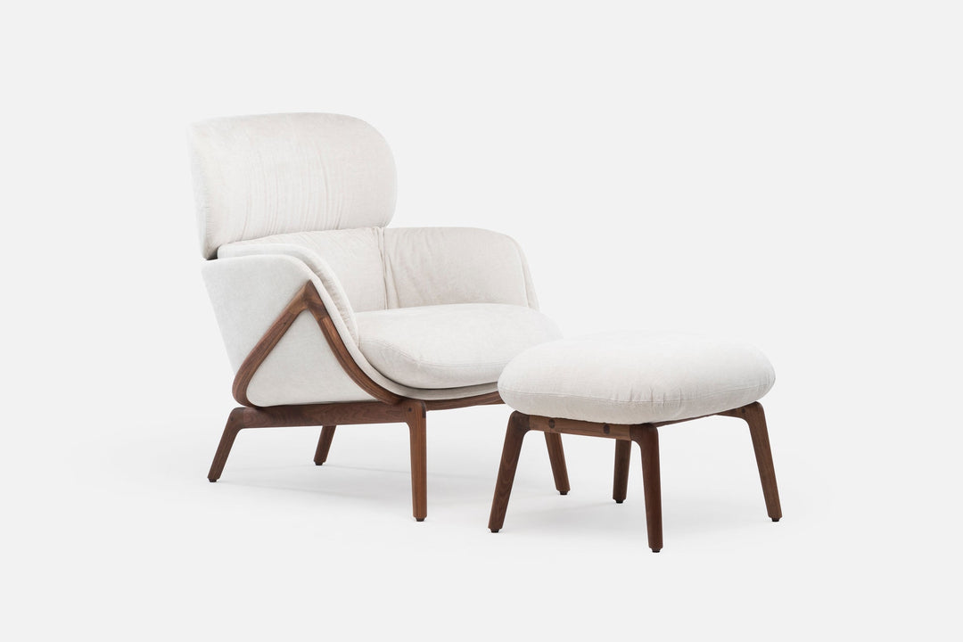 DANISH OILED WALNUT & MAPLE 102 (+ ELYSIA LOUNGE CHAIR)