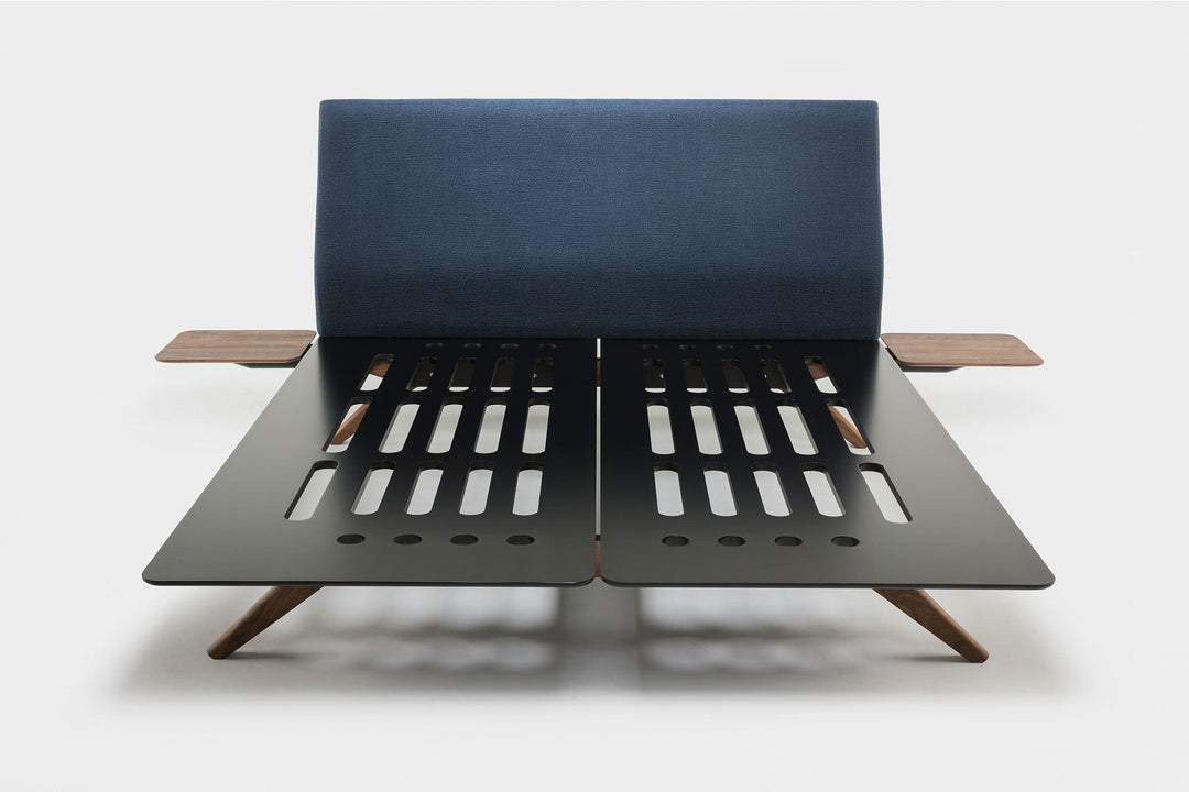 DANISH OILED WALNUT & COM (+ OPTIONAL SIDE TABLES)