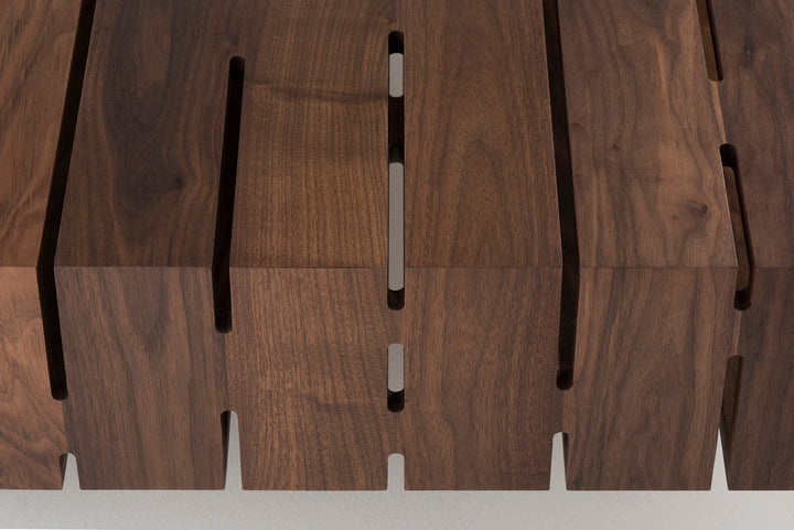 DANISH OILED WALNUT & BRASS