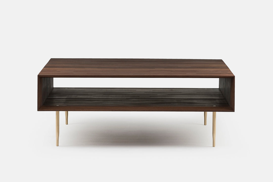 DANISH OILED WALNUT & BRASS (MODEL: 381L)